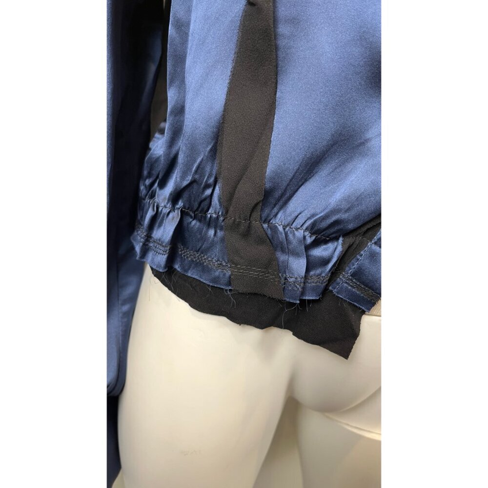 UMIT UNAL COUTURE SILK BLOUSE - Picture 9 of 11